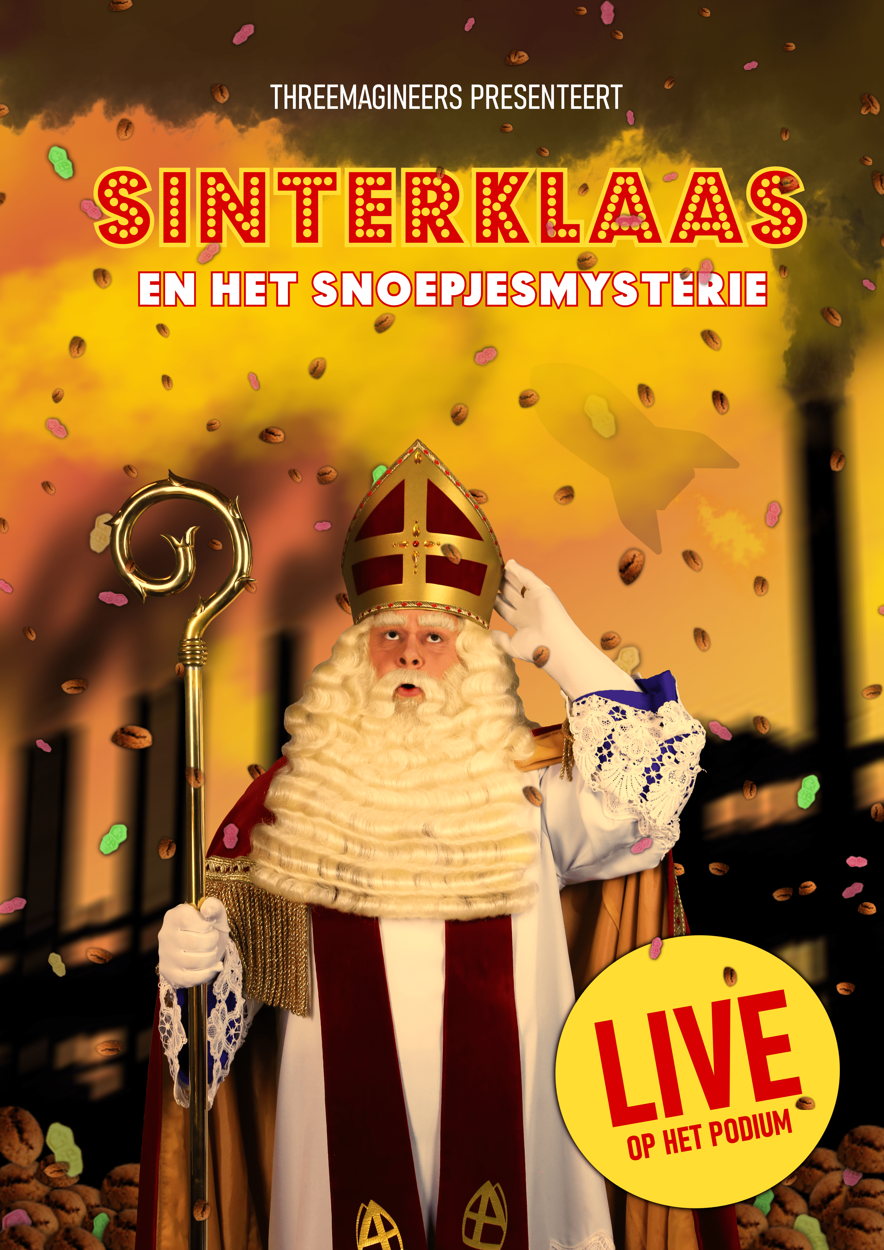 LIVE op het podium: Sinterklaas en het Snoepjesmysterie